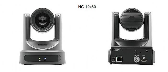 QSC新品Q-SYS NC系列網絡會議協作攝像機