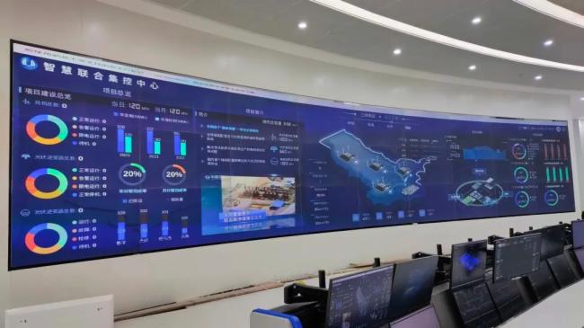 巴可三色激光DLP背投助力三峽烏蘭察布新能源場站,探索電網新模式