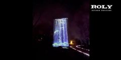 ROLY激光投影機(jī)鑄就吉林長白島光影